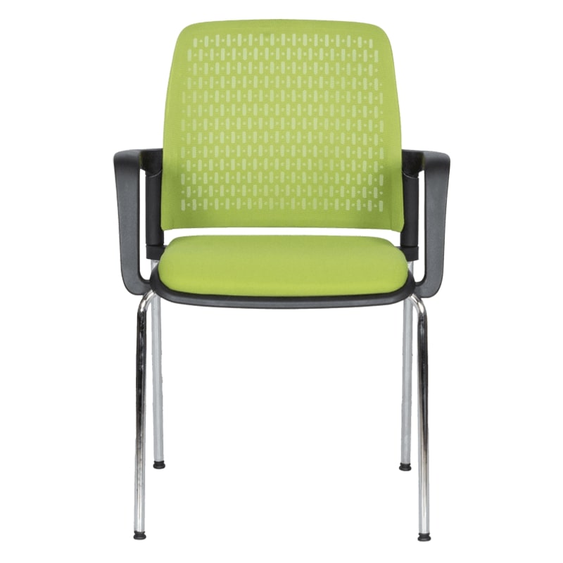 Посетителски стол Carmen 1138 CH зелен